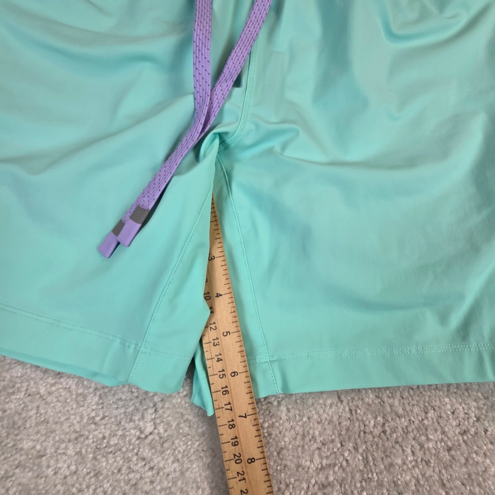 Fabletics The One Mens Mint Lined Athletic Training Running Shorts Size Medium - Picture 6 of 7